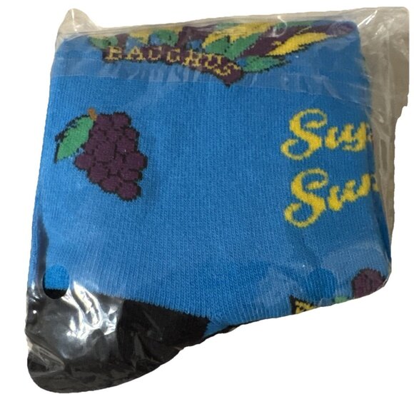 NEW!! 2025 Krewe Of Bacchus Float Socks (Super Sunday) Float 12 - Picture 3 of 3